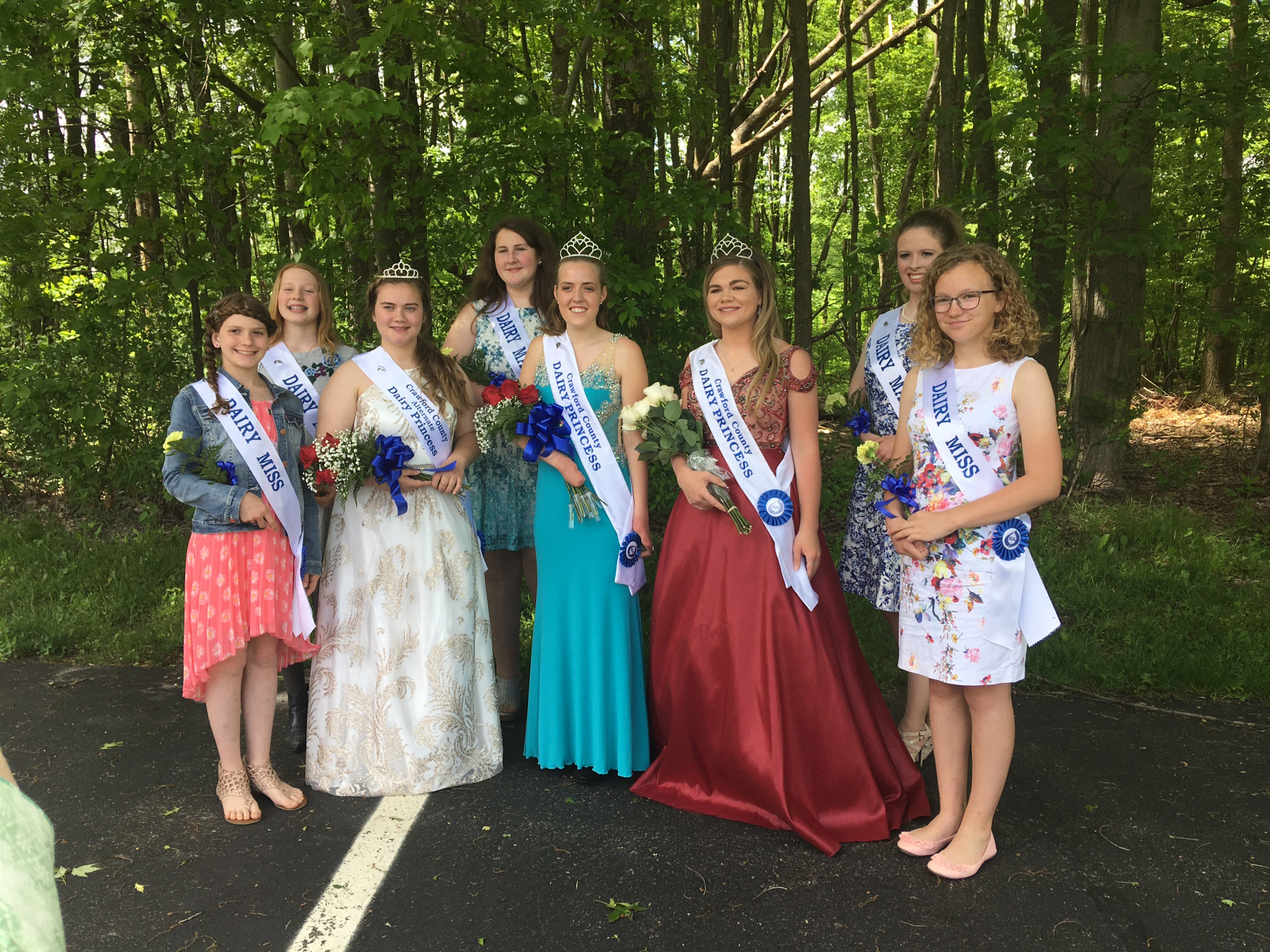 JUNIOR REPRESENTATIVES Pennsylvania Dairy Princess Promotion